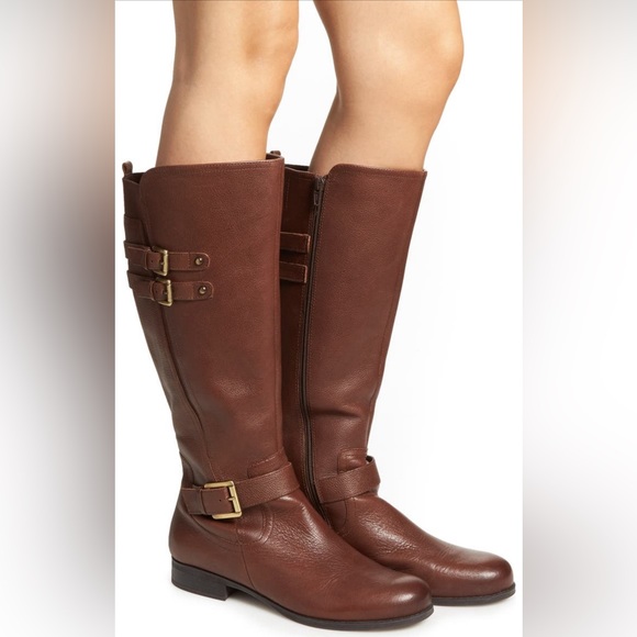 Naturalizer 7.5 Wide Calf Jesse Knee High Boots - Picture 9 of 12